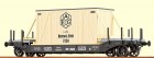 47910 Brawa Depressed centre Flat car loaded with container